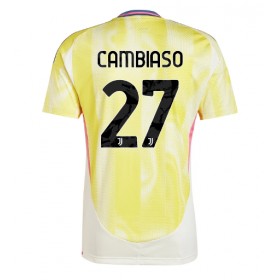 Juventus Andrea Cambiaso #27 Borte skjorte 2024-25 Kortermet